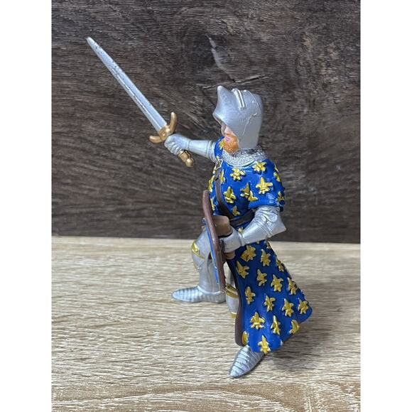 Knight & Horse Action Figures Papo 2005 PVC 4" Medieval Warrior Fantasy - Picture 9 of 13